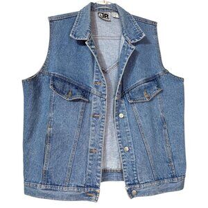 BP. Nordstrom Women's Denim Blue Jean Vest - Size Small